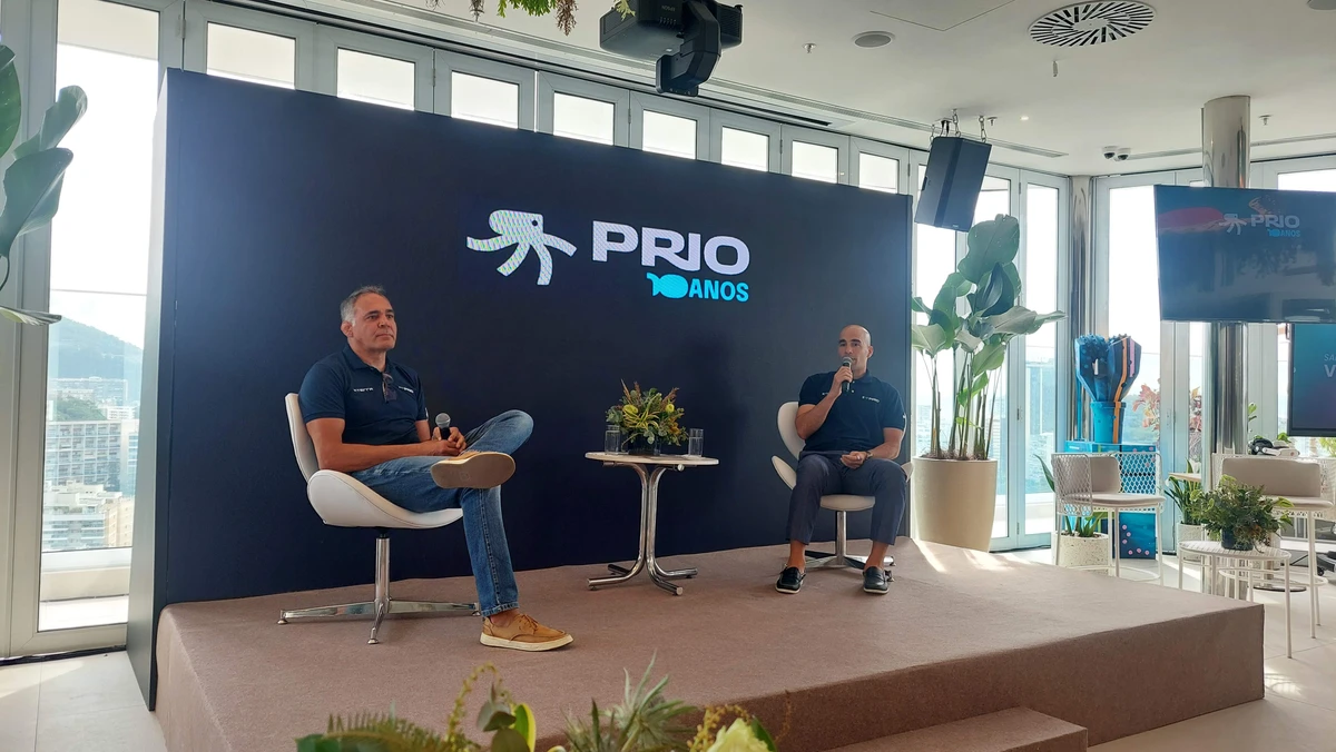 Roberto Monteiro, CEO, e Nelson Tanure, chairman da Prio
