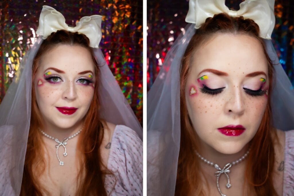 Cores vibrantes e delineados em forma de bandeirinhas são perfeitos para refletir o clima das festas juninas (Imagem: Bia Buzon | Shutterstock)