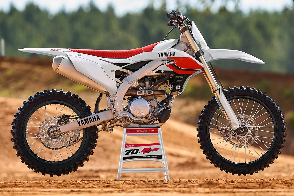 Yamaha YZ450F 2026 70th Anniversary