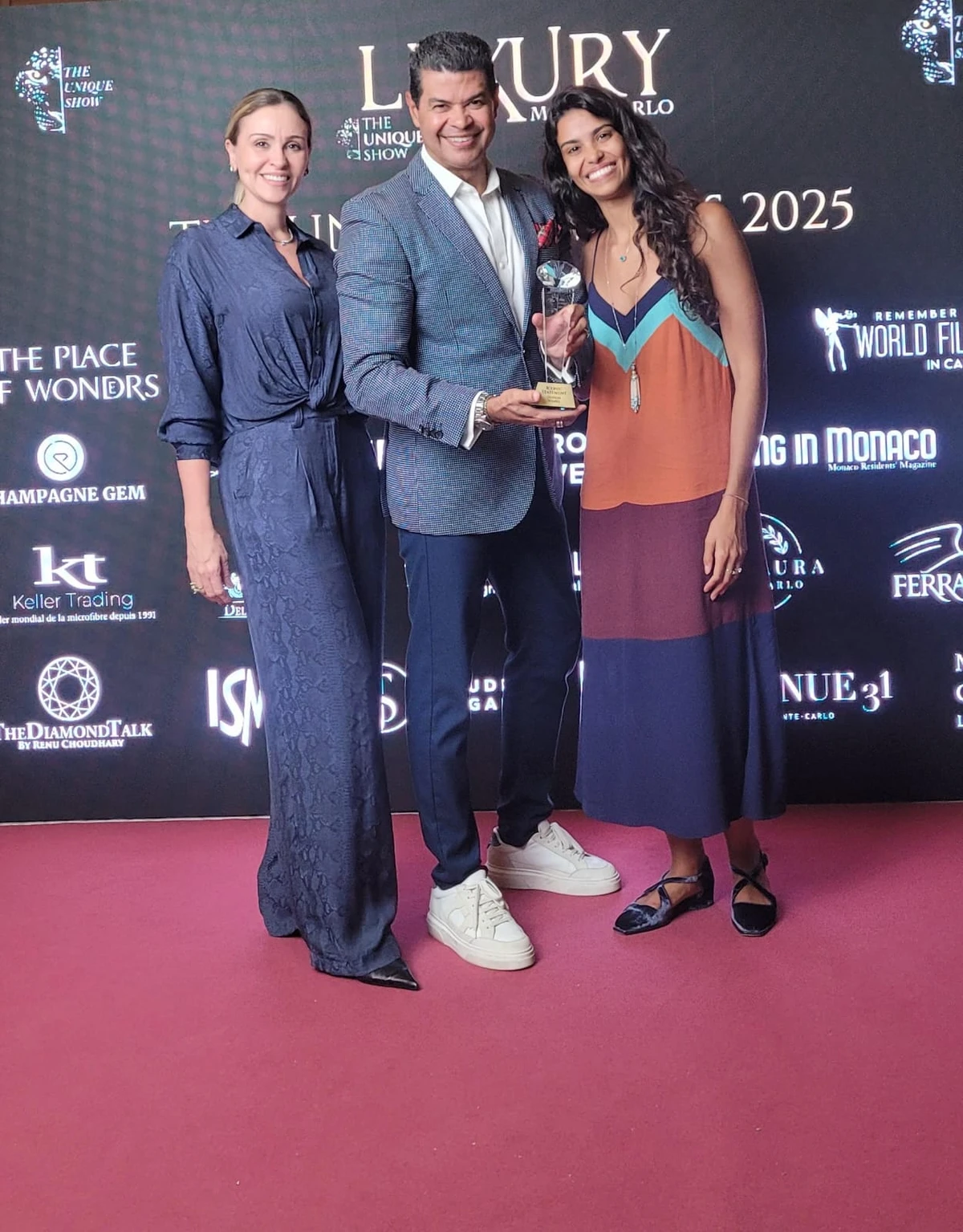 Tatiana e Dorion Soares e a filha Yohana 