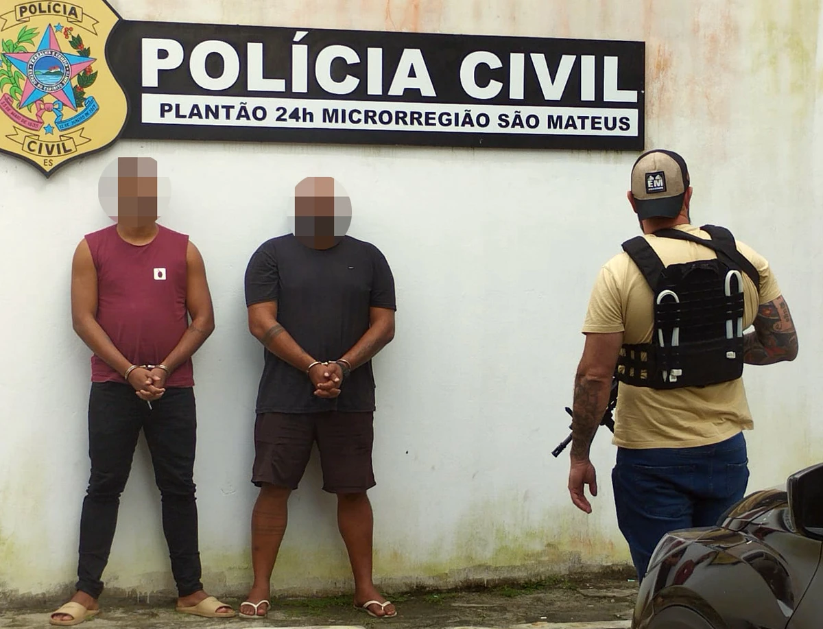 Dois presos suspeitos de sequestro em São Mateus