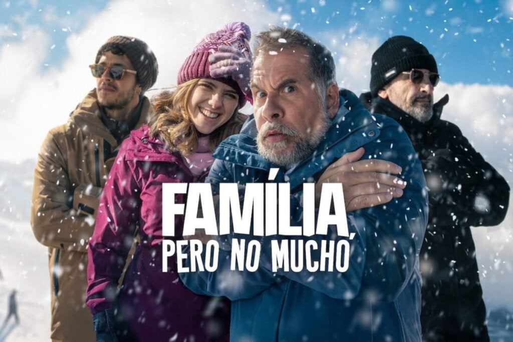 O filme “Família, Pero No Mucho” traz Leandro Hassum em mais uma comédia sobre família, exageros e laços afetivos (Imagem: Reprodução digital | Netflix)
