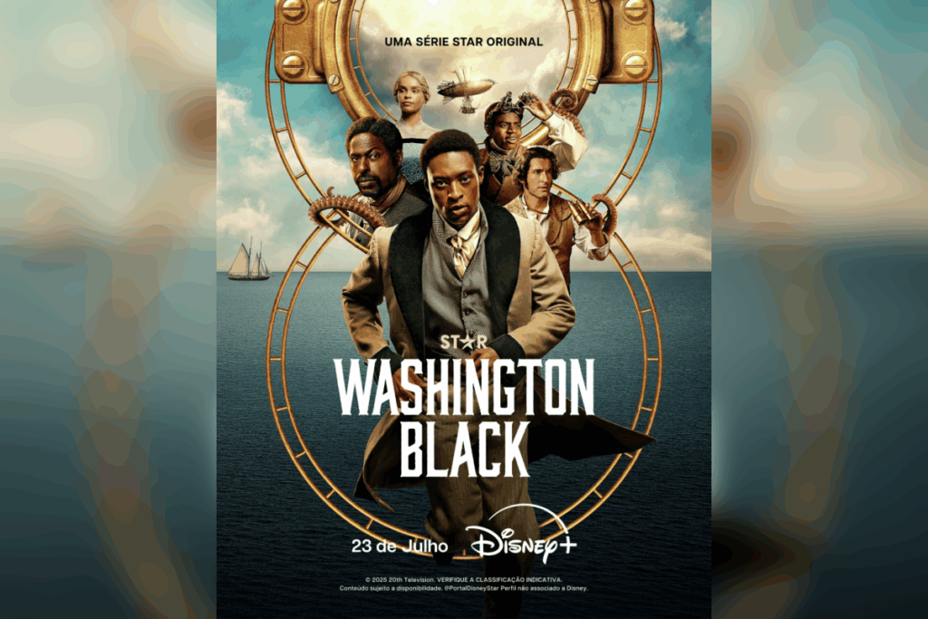 “Washington Black” acompanha a jornada épica de um menino escravizado em busca de liberdade e conhecimento, viajando pelo mundo ao lado de um inventor excêntrico (Imagem: Reprodução digital | Disney+)