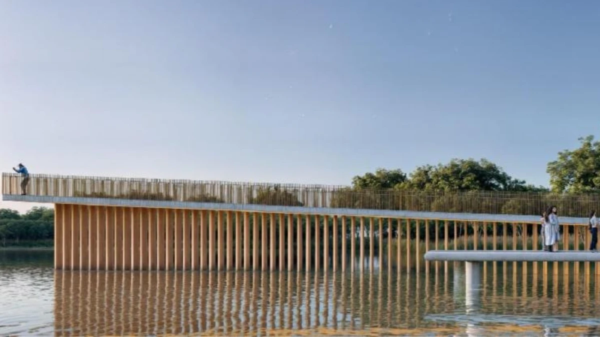 Esta previsto a criação de um deck, área para eventos ao ar livre e melhorias na infraestrutura. por Divulgação/PMS