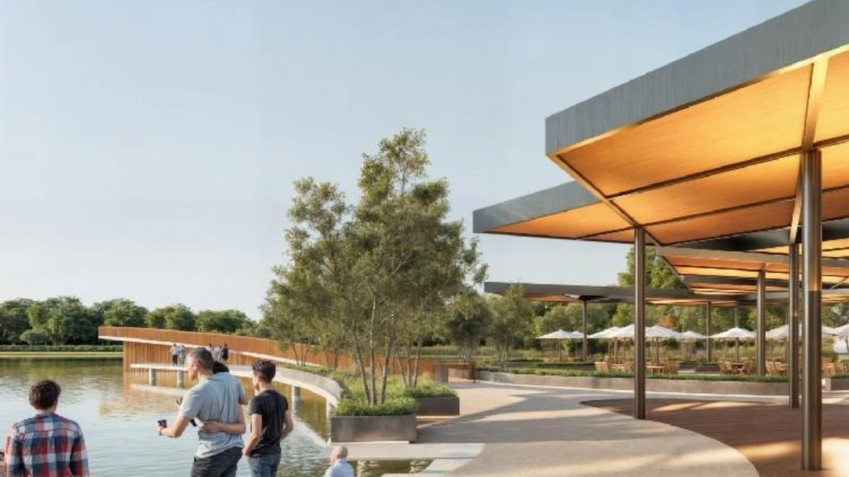 Esta previsto a criação de um deck, área para eventos ao ar livre e melhorias na infraestrutura. por Divulgação/PMS