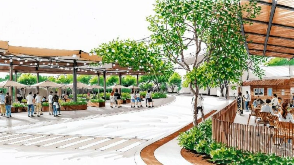 Esta previsto a criação de um deck, área para eventos ao ar livre e melhorias na infraestrutura. por Divulgação/PMS