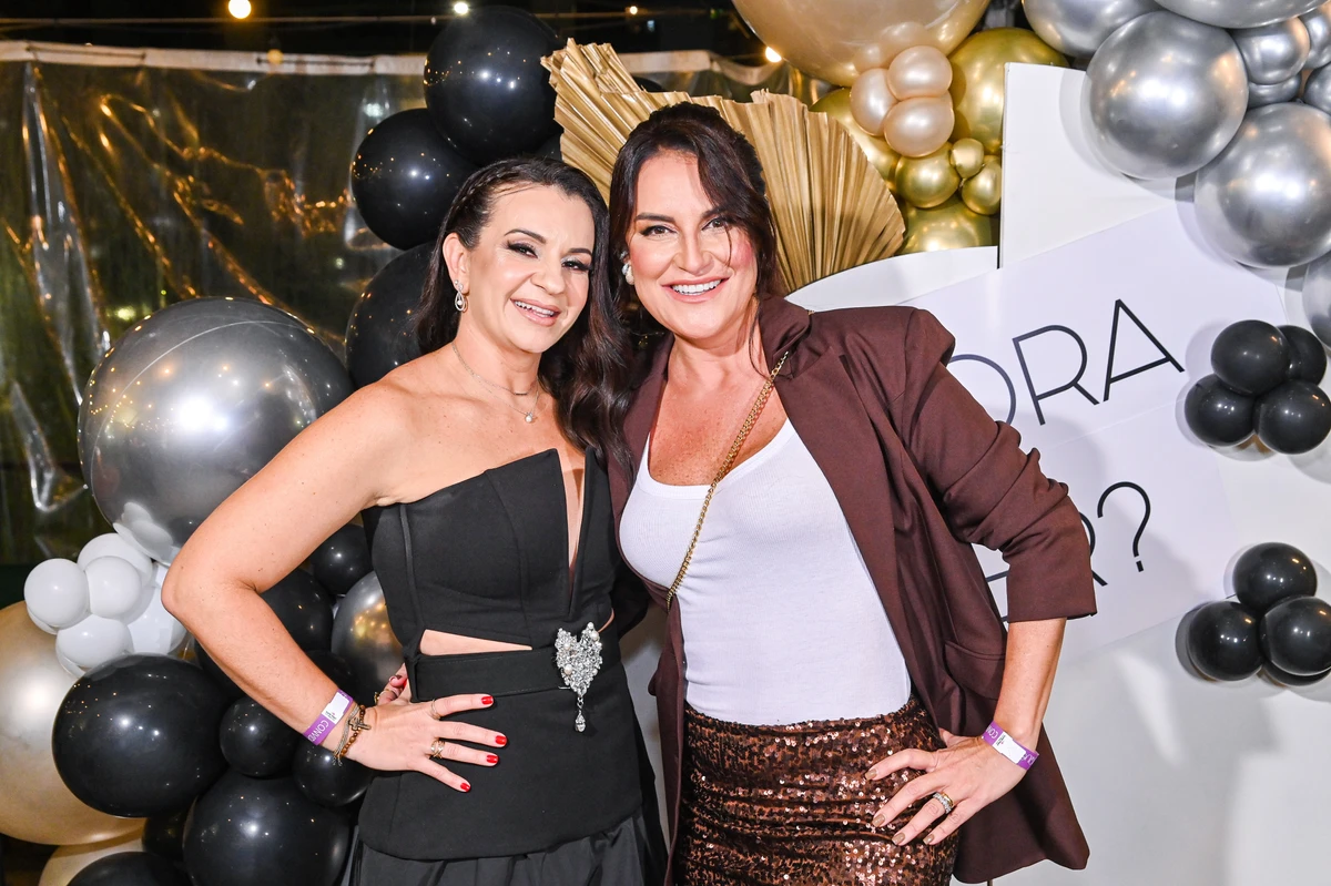 Tatiane Emerich  e Flávia Fardim