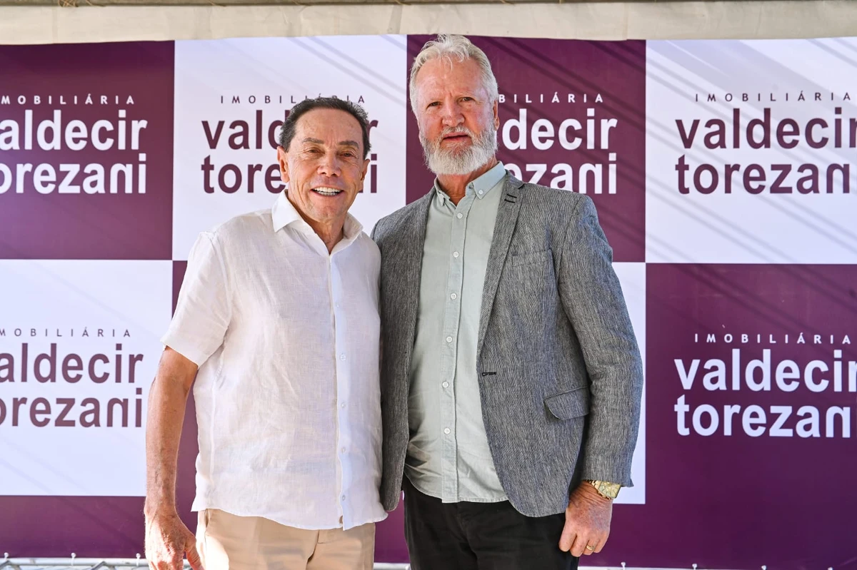 Valdecir Torezani e Ildo Steffen