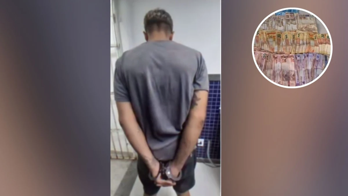 Homem é detido com R$ 12 mil do tráfico em Vila Velha