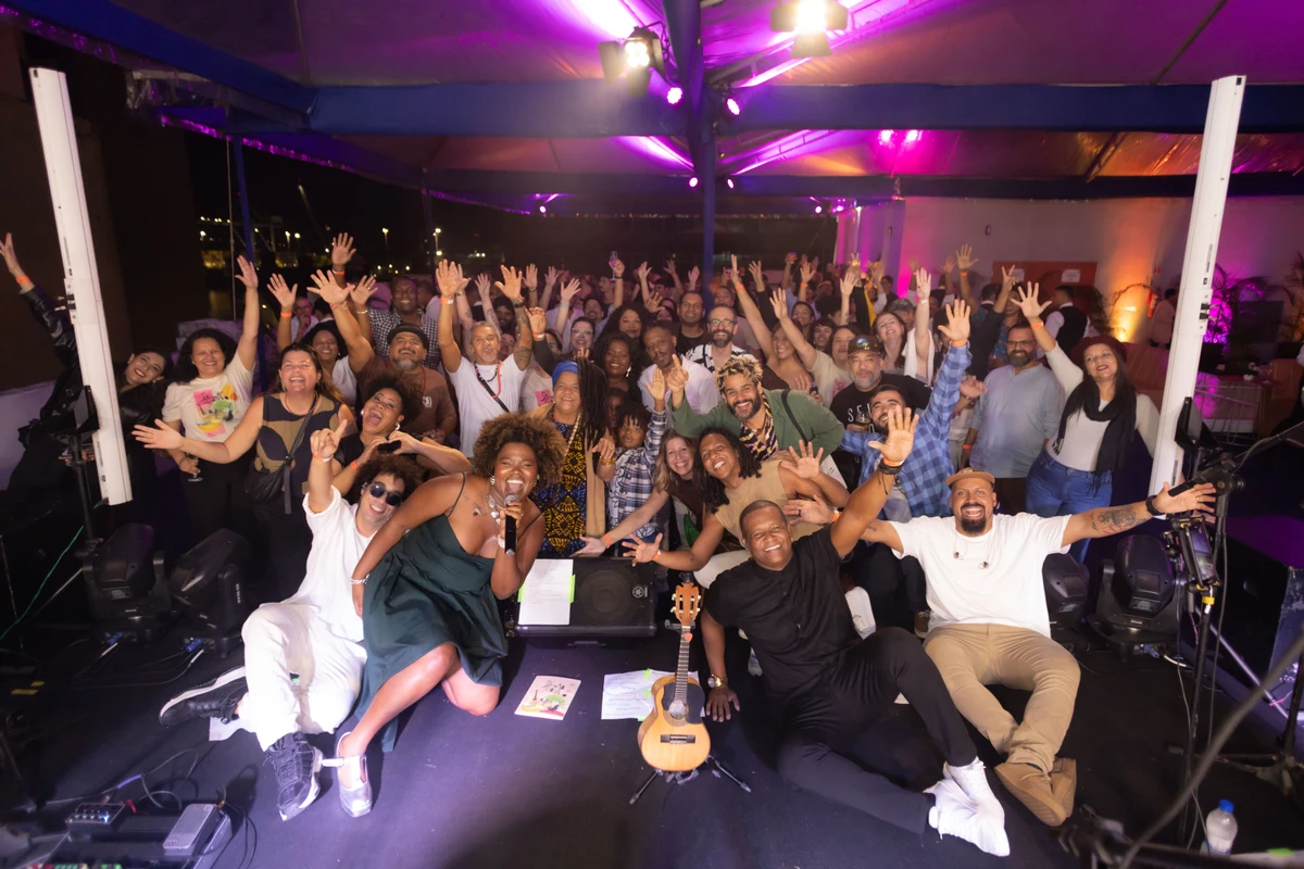  Coquetel de lançamento do Sonora Brasil no Sesc Glória