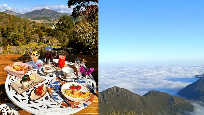 Cafeteria Villa Januária e Parque Nacional do Caparaó, em Pedra Menina