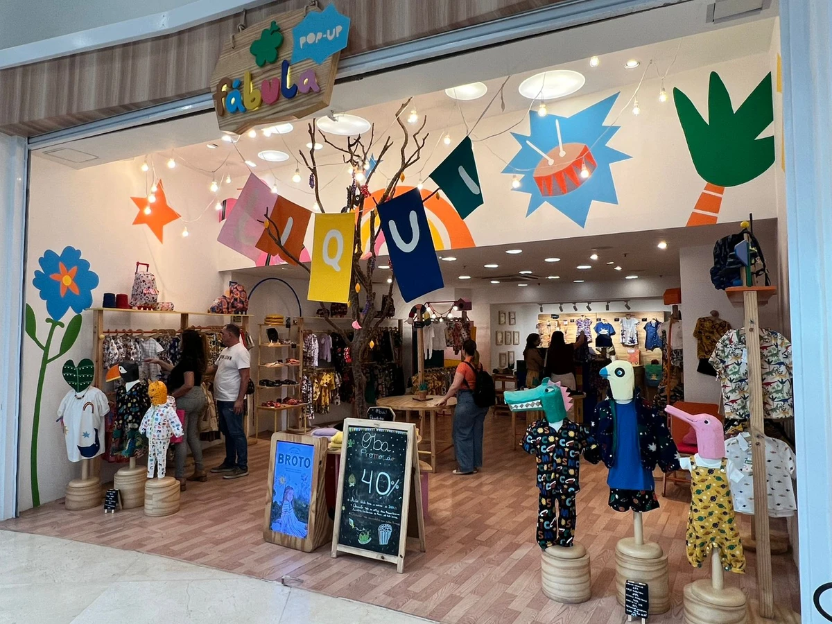 A Fábula oferece 40% de desconto em toda a loja, incluindo a coleção de Inverno 2025. por Shopping Vitória/Divulgação