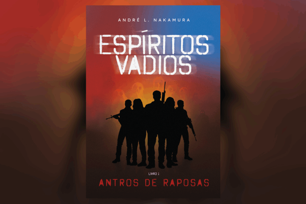 No livro &#8220;Espíritos Vadios&#8221;, o autor desmonta a hipocrisia social com personagens complexos e uma trama provocativa ambientada na fictícia Paraíba (Imagem: Reprodução digital | André L. Nakamura)