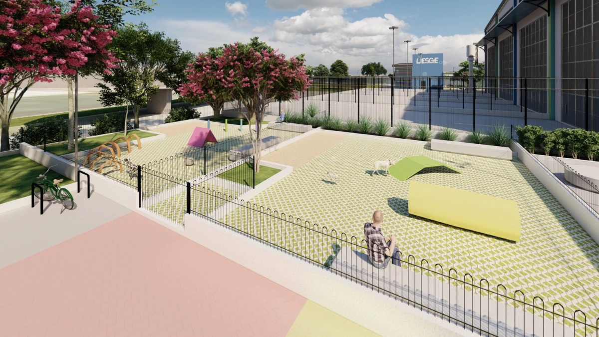 Parque para pets vai ter mais de 250 metros quadrados por Divulgação / Prefeitura de Vitória