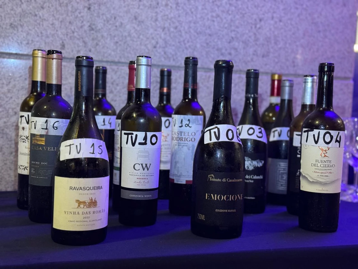 Vinhos premiados no Top Five 2025 na ExpoVinhos Vitória