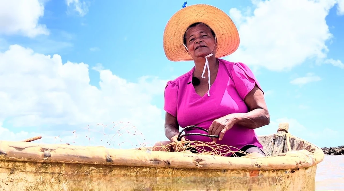 Cena do documentário “Nova Almeida – Vila dos Pescadores