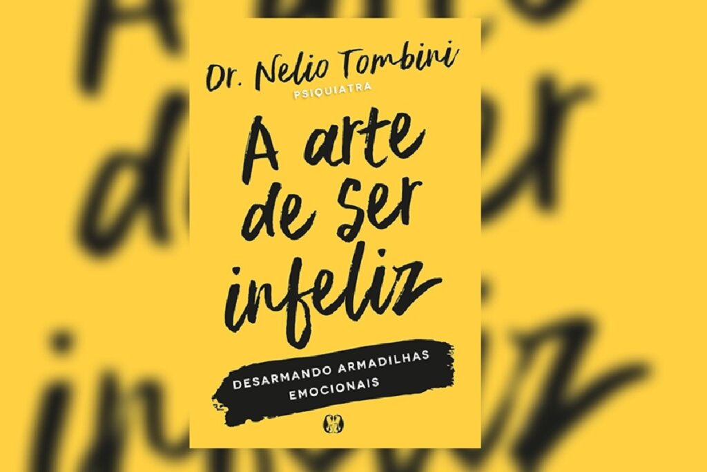 No livro &#8220;A arte de ser infeliz: desarmando armadilhas emocionais&#8221;, o autor analisa padrões de comportamento que perpetuam a infelicidade (Imagem: Reprodução digital | Citadel Editora)