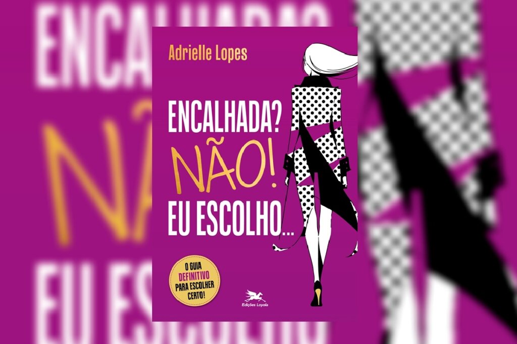 No livro &#8220;Encalhada? Não! Eu escolho&#8230;&#8221;, a autora propõe uma jornada de empoderamento afetivo e liberdade (Imagem: Reprodução digital | Edições Loyola)