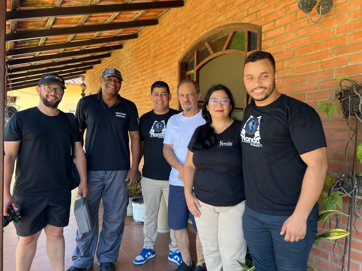 Equipe do documentário “Nova Almeida – Vila dos Pescadores