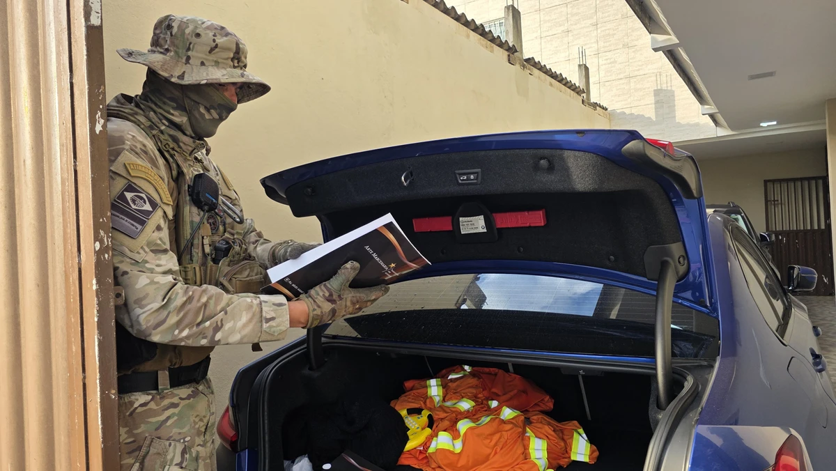 Operação "Usura" mira crimes de agiotagem na Serra e em Vitória por Divulgação | Polícia Civil