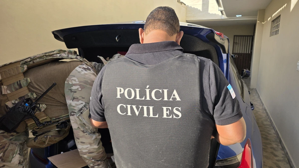 Operação "Usura" mira crimes de agiotagem na Serra e em Vitória por Divulgação | Polícia Civil