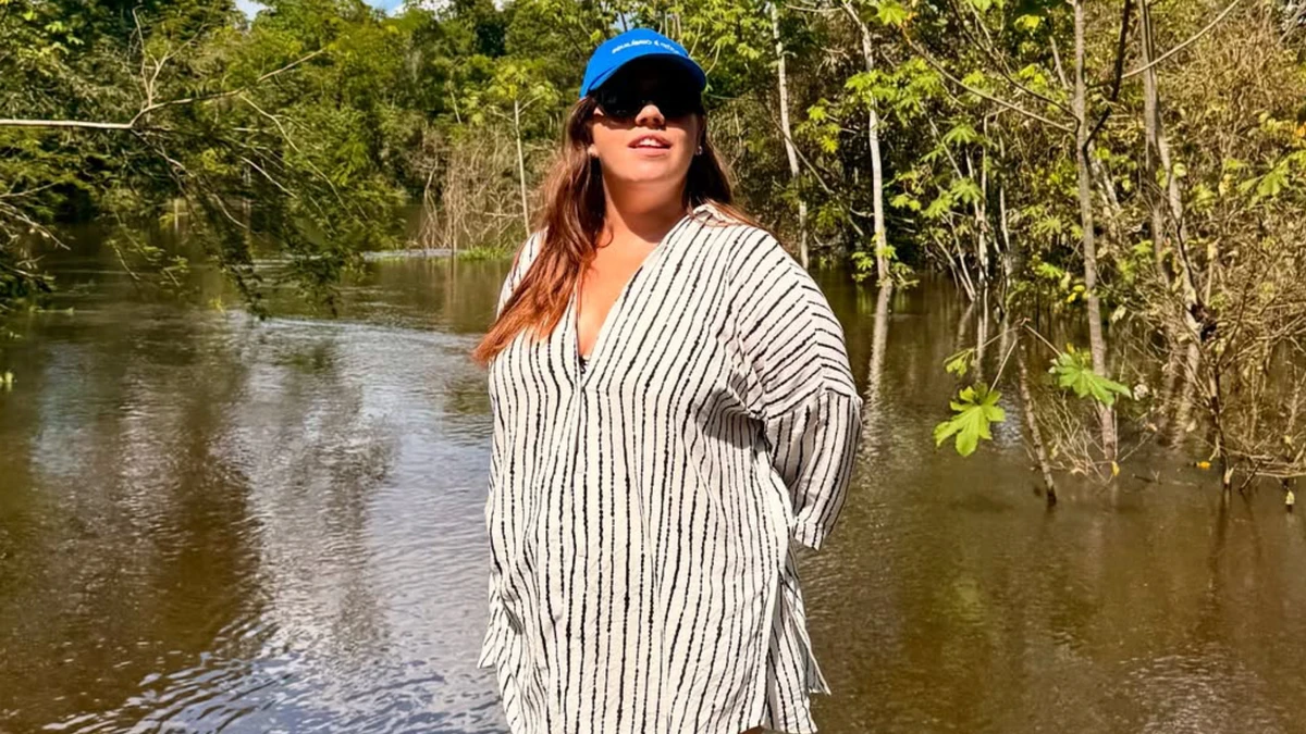 A apresentadora Tati Machado