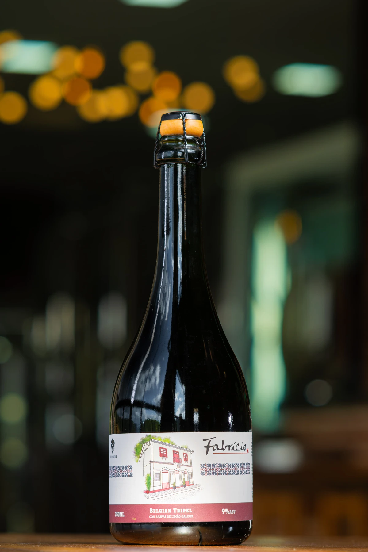 Tripel Fabrício  por Cervejaria Três Santas/Acervo