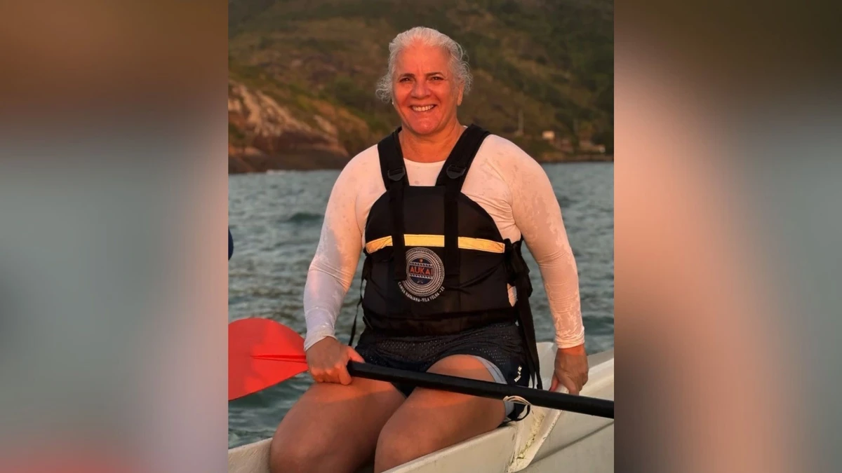 Eliana Almeida de Souza Ferreira, de 56 anos, vítima de acidente na Rodovia do Sol