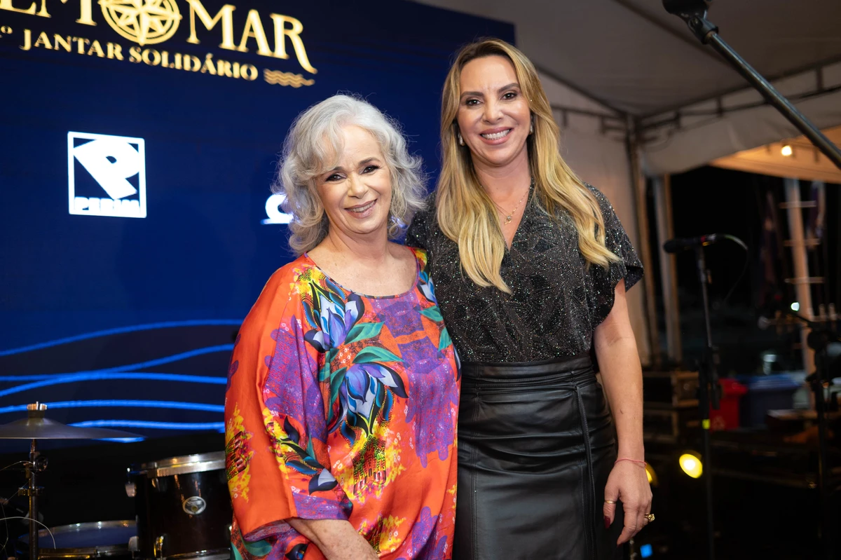 Patricia Assef e a vice-prefeita de Vitória Cris Samorini