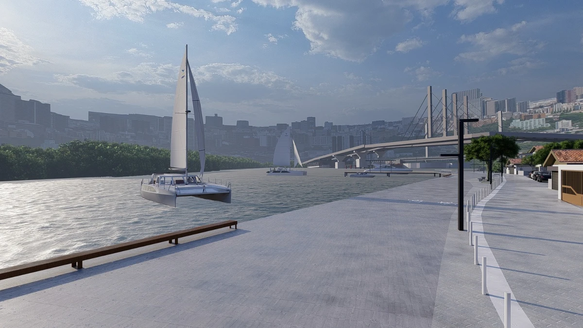 Projeções mostram como deve ficar a nova Orla de Andorinhas, em Vitória
