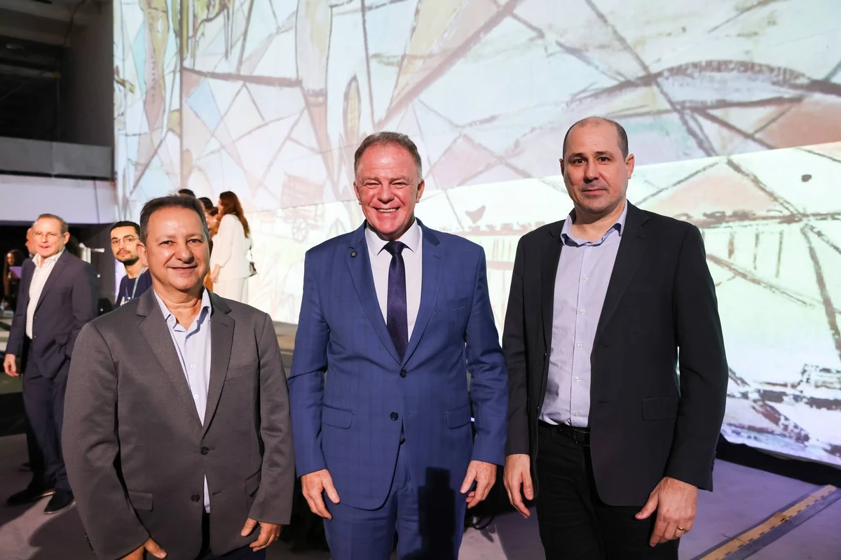 Fernando Saliba, Renato Casagrande e Nailson Dalla Bernadina