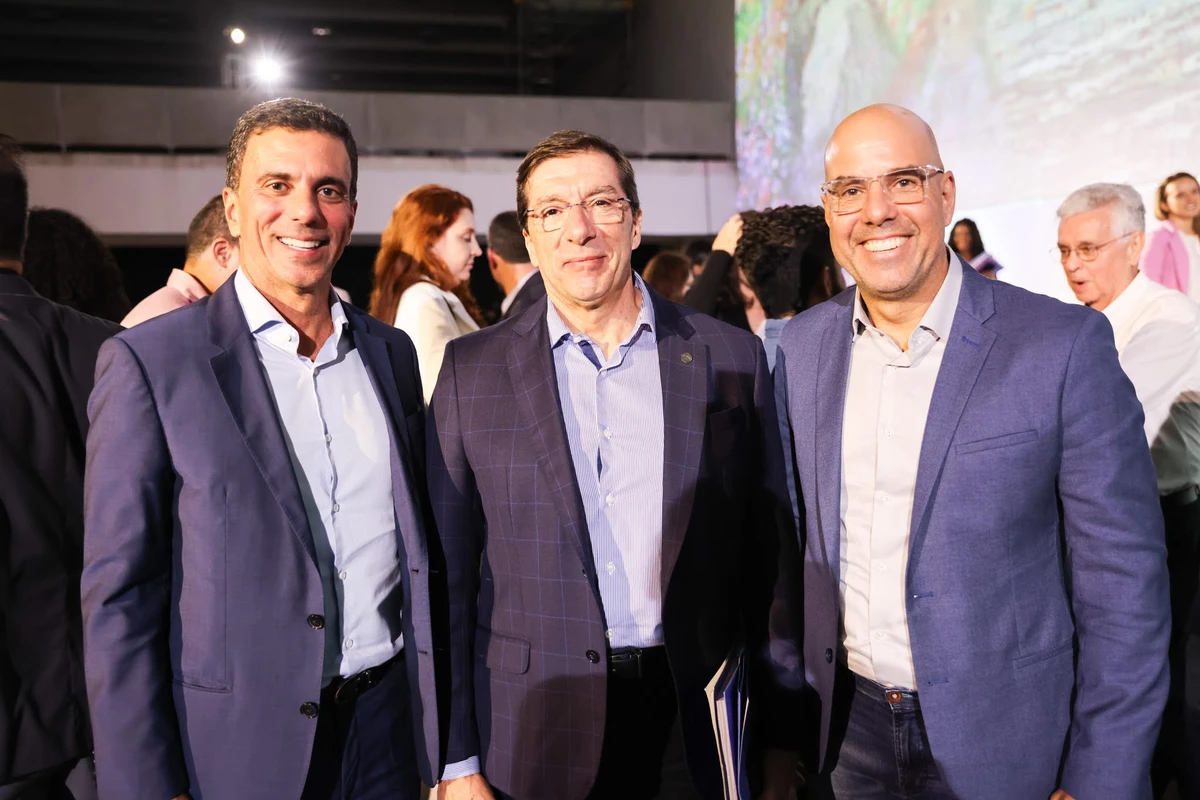 Leo de Castro, Paulo Baraona e Rogério Salume