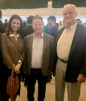 Maria Clara Mendonça, Fernando Saliba e Ernesto Mosaner 