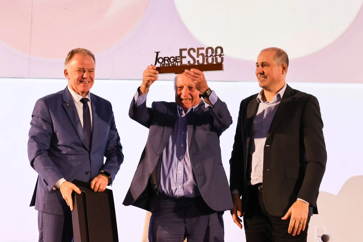 Renato Casagrande, Jorge Gerdau e Nailson Dalla Bernadina