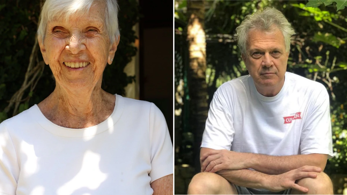 Susanne Bial e Pedro Bial