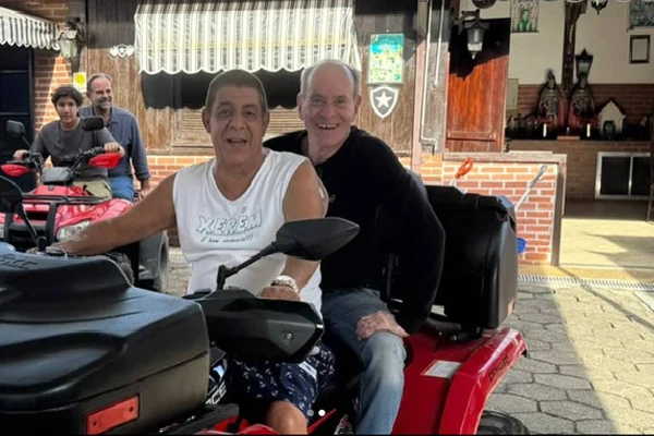  Zeca Pagodinho e Ney se divertem em Xerém, refúgio do sambista na Baixada Fluminense 