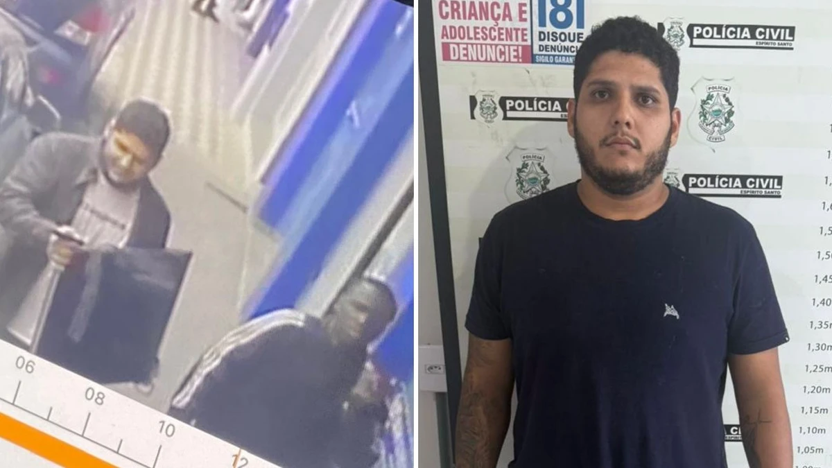 Felipe Silva Rodrigues, 24 anos, aparece em uma câmera com a TV que Lázaro saiu para entregar. Ao lado dele está Alex Nascimento Paixão, apontado como o articulador do encontro. Segundo a polícia, os dois participaram da emboscada.


