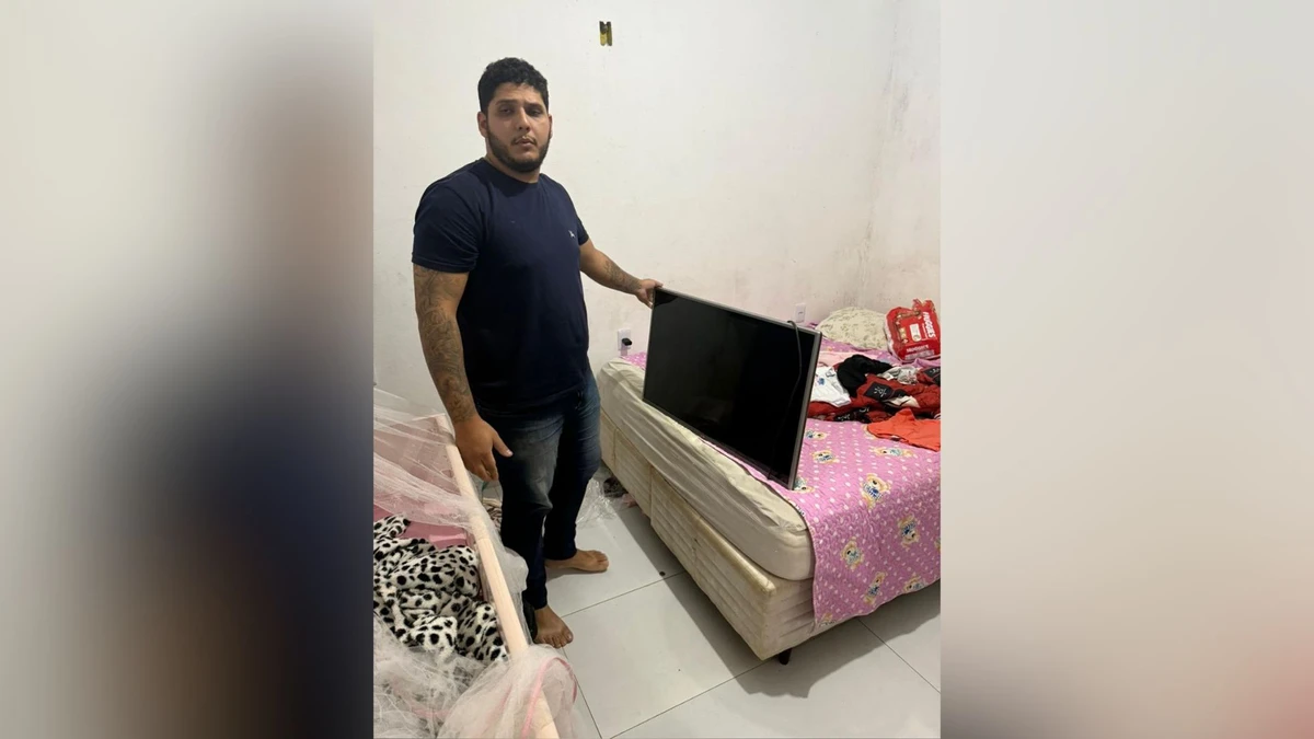 Polícia informou que TV que Lázaro entregou a suspeitos foi achada na casa de Felipe no dia da prisão dele