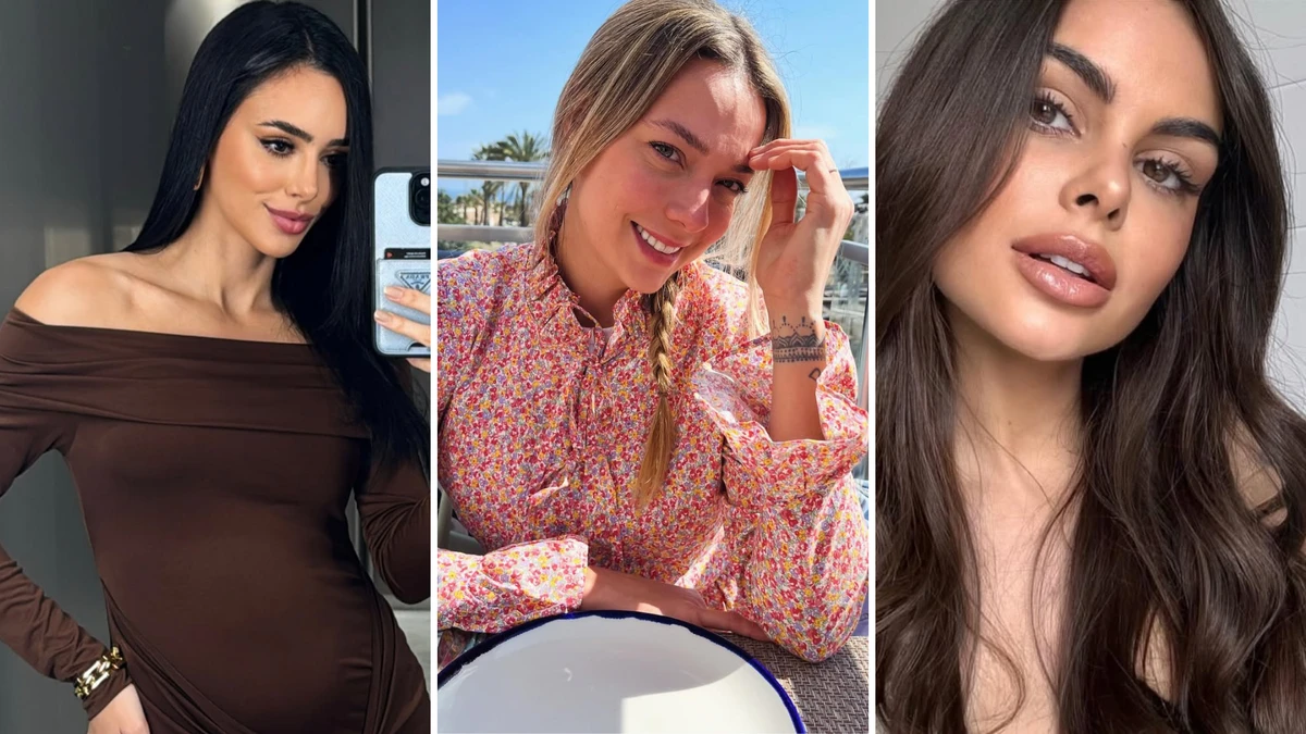 Bruna Biancardi, Carol Dantas e Amanda Kimberlly, as mães dos filhos de Neymar