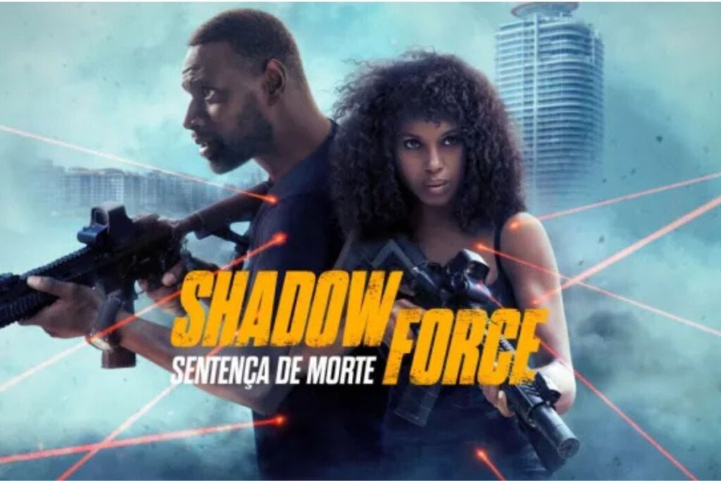 “Shadow Force – Sentença de Morte” narra a história de dois agentes apaixonados que lutam para proteger a família de antigos aliados (Imagem: Reprodução digital | Paris Filmes)