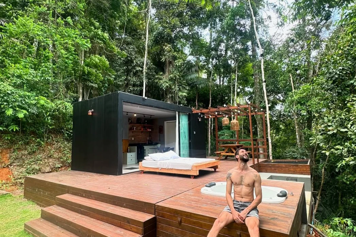 O La Bombonera Tiny Houses tem um conceito de hospedagens menores e aconchegantes