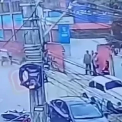 Acidente ocorreu em Porto de Cariacica, na tarde de terça-feira (9); criança foi socorrida pelo Corpo de Bombeiros e levada para o Hospital Infantil de Vitória