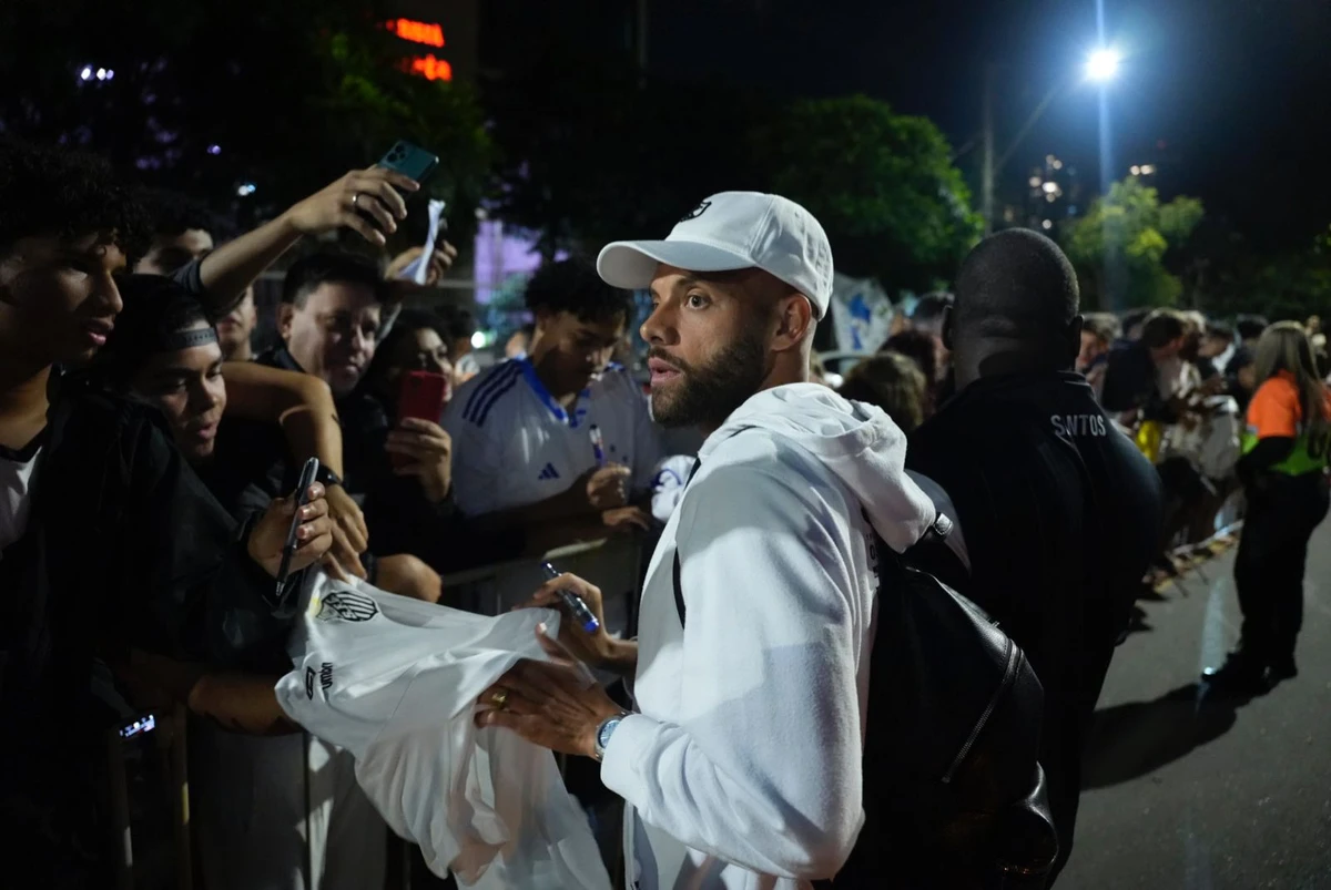 Chegada do Santos, de Neymar, no Espírito Santo por Vitor Jubini