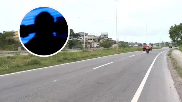 Motorista de app (em destaque) foi colocado no porta-malas do próprio carro e obrigado a fazer Pix de R$ 1 mil. Assalto foi anunciado na Rodovia Leste-Oeste 