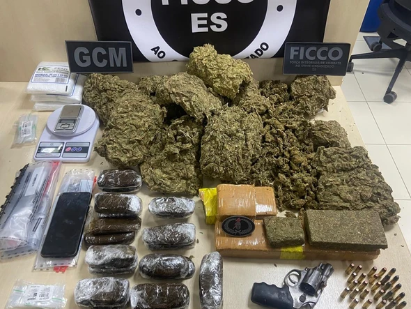 Operação mira traficantes que aterrorizavam conjunto residencial na Serra por Divulgação | Polícia Federal