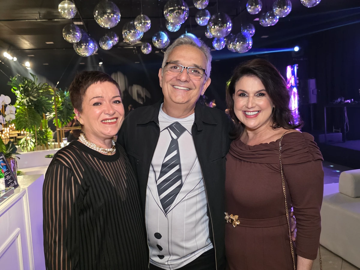 Adriana Delmaestro, Augusto Pacheco e Renata Rasseli