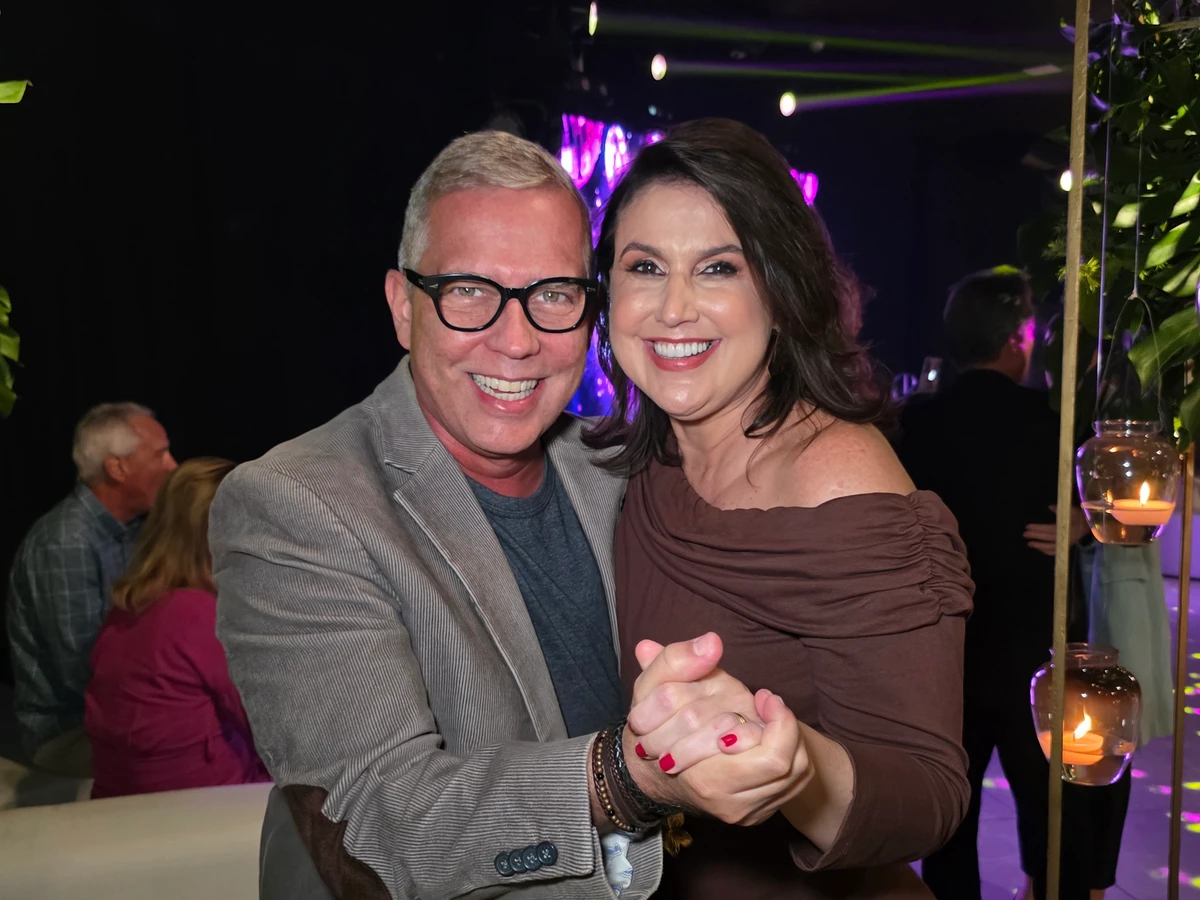 André Hees e Renata Rasseli