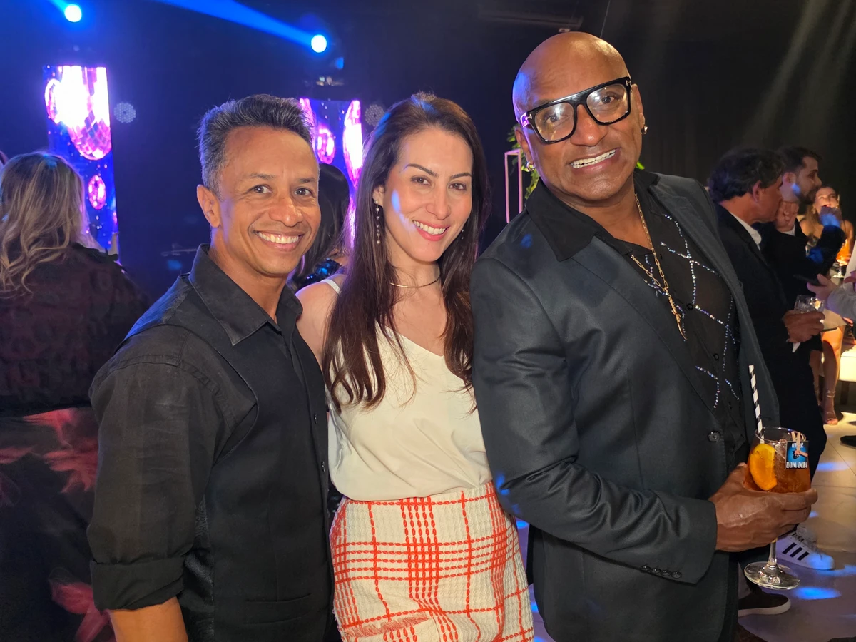 Andrezinho Castro, Carol Veiga e Jorge Lisboa