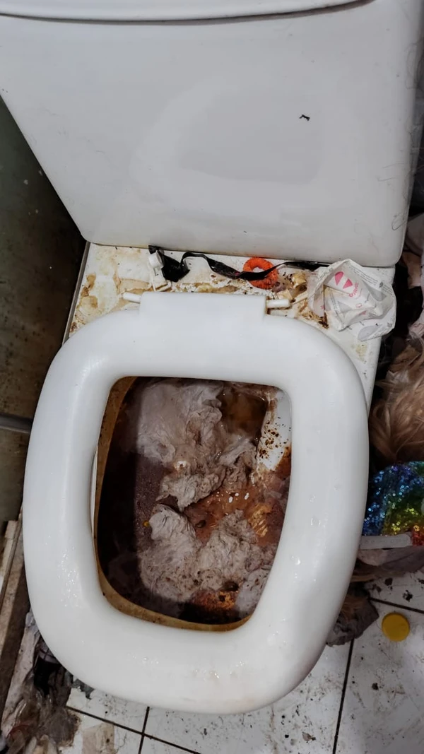 Casa onde criança foi resgatada em Vila velha por Divulgação PCES