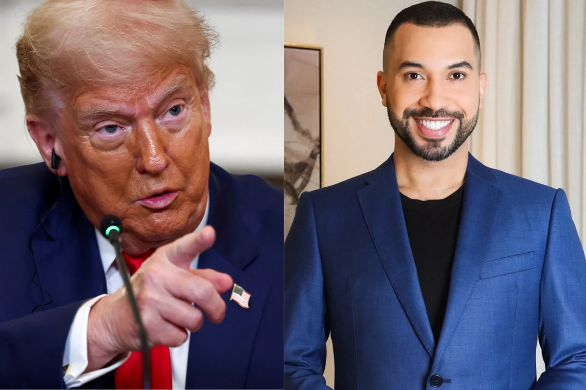 Donald Trump (à esquerda) é criticado por Gil do Vigor